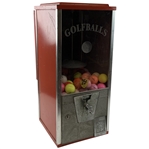 Vintage Oak Manufacturing Co. Inc. 25 Cent Golf Ball Vending Machine