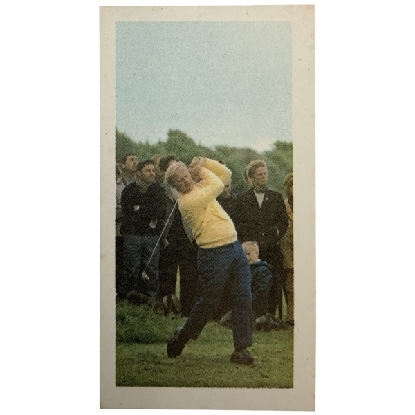 1971 Barratt & Co Ltd Goldflake Famous Sportsmen Jack Nicklaus Rookie Card