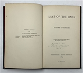 Stewart, T. Ross. Lays of the Links: A Score of Parodies. 1890s. First Edition.
