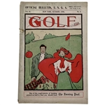 1898 Golf: Official Bulletin, U.S.G.A. Josiah Newman Vol. III, No. 4 - U.S. Amateur Content