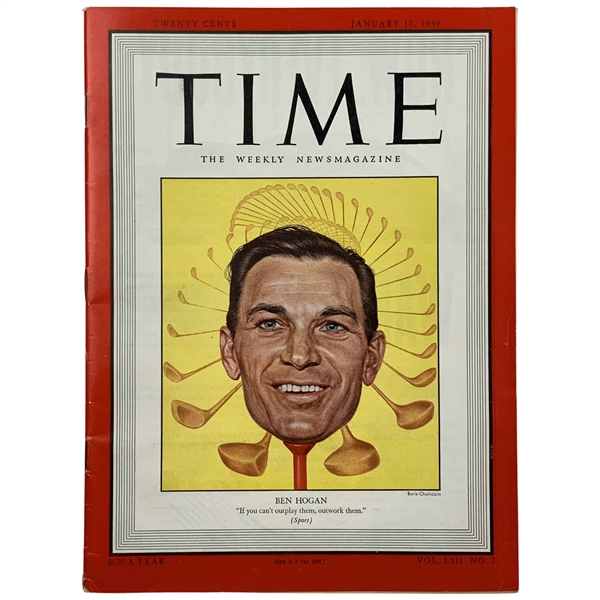 1949 TIME Magazine w/ Ben Hogan on Cover