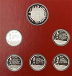 1974 World Golf Hall of Fame Commemorative Medal Collection Set