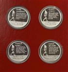 1974 World Golf Hall of Fame Commemorative Medal Collection Set