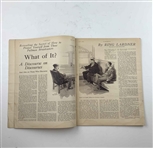 1924 Bobby Jones 'Liberty: How Bobby Jones Overcame His Temper' Magazine - Rare