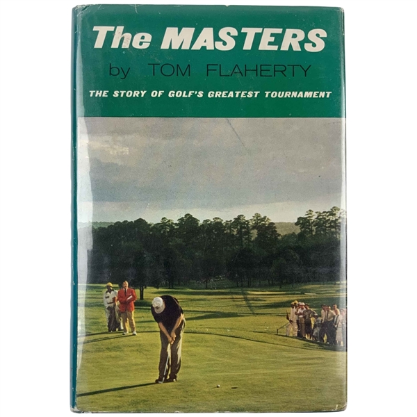 Champs Crenshaw, OMeara, Langer & Lyle Signed The Masters: The Story of Golfs Greatest Tournament First Edition Book JSA ALOA