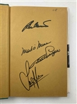 Champs Crenshaw, O'Meara, Langer & Lyle Signed The Masters: The Story of Golf's Greatest Tournament First Edition Book JSA ALOA