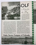 Champ Ralph Guldahl Signed 1938 US Open Golf Championship Official Program JSA ALOA