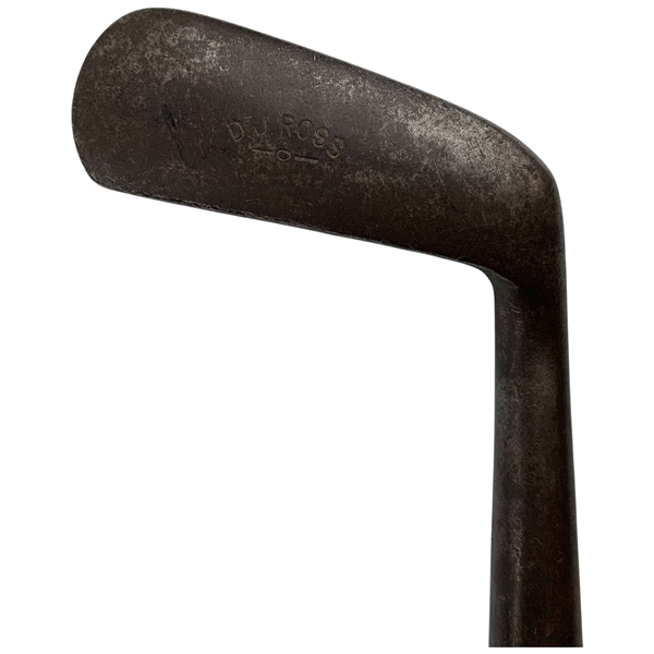 Vtg Donald J Ross Hickory Shafted Iron Golf Club