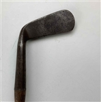 Vtg Donald J Ross Hickory Shafted Iron Golf Club