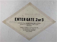 Collection of 1985 Masters Tournament Official Ephemera and Admittance Decals