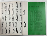 Multi Signed 1965 PGA Championship Laurel Valley Official Program JSA ALOA