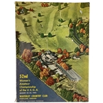 1952 US Womens Amateur Waverley Country Club Program 
