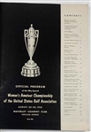 1952 US Women's Amateur Waverley Country Club Program 