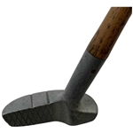 Center Shafted Aluminum Mallet Putter with Hickory Shaft