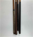 A Set of Four Antique Hickory Shaft Golf Clubs Including Tom Stewart St. Andrews Irons