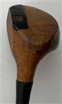 Three Antique Hickory Shaft Wood Golf Clubs Including Wright & Ditson & Seymour Dunn
