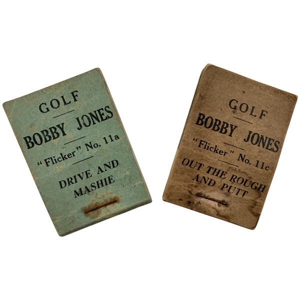 Two c.1920s Bobby Jones Golf Flicker Instructional Books