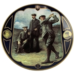 1995 R&A The Triumvirate Vardon, Braid & Taylor Ltd Ed Plate #273 - St Andrews 25th OPEN