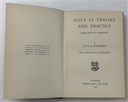 1904 'Golf in Theory and Practice - Some Hints to Beginners' Book by H.S.C. Everhard - John Roth Collection