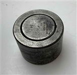 c.1914 Taylor-Hobson Leicester Mesh Golf Ball Steel Three-Part Mold