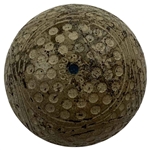 Antique Scottish Bramble Pattern Gutta-Percha Golf Ball