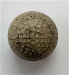 Antique Scottish Bramble Pattern Gutta-Percha Golf Ball