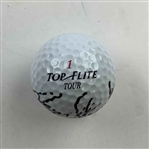 Payne Stewart Signed Top-Flite Tour Z-Balata 90 Used Golf Ball JSA ALOA