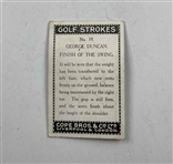 A Group of Seven 1923 Cope Brothers and Company Golf Strokes Kenilworth Cigarette Cards