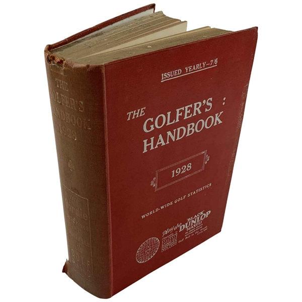 1928 Edinburgh: The Golfers Handbook
