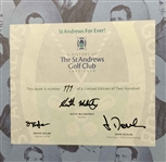 McCartney, Keith. St Andrews For Ever! A History of The St Andrews Golf Club 1843-2018. Limited Edition #111/200 (Signed)