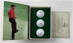 A Set of Titleist Tiger Woods Commemorative Series Limited Edition Golf Balls