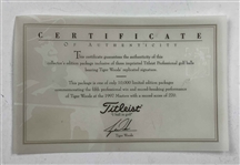 A Set of Titleist Tiger Woods Commemorative Series Limited Edition Golf Balls