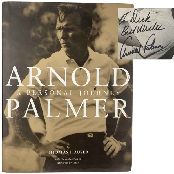 Arnold Palmer Signed Arnold Palmer: A Personal Journey 1994. First Edition JSA ALOA