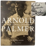 Arnold Palmer Signed Arnold Palmer: A Personal Journey 1994. First Edition JSA ALOA