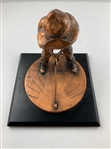 Pinehurst Country Club Balfour Putter Boy Bronze Sundial Statue