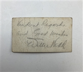 Willie Kidd Signed Personal Interlachen CC Minnesota Golf Pro Business Card - Seldom Seen