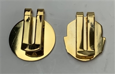 A Collection of Five Professional Golf Commemorative Money Clips