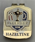 A Collection of Four PGA Cup and Ryder Cup Commemorative Gold Tone Money Clips