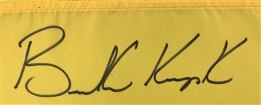 Brooks Koepka Signed 2019 PGA Championship Bethpage Black Flag JSA ALOA