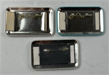 A Run of Eight (7 Different) Masters Trophy Room Access Badges 1989-1995 - Tiger Masters Debut