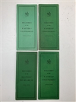 Nine Augusta National Golf Club Records of The Masters Tournament Souvenir Booklets 1968-1986