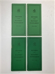 Nine Augusta National Golf Club Records of The Masters Tournament Souvenir Booklets 1968-1986