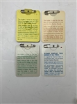 A Collection of Nine Masters Tournament Series Badges 1980-1989 Less 1986