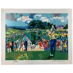 Jack Nicklaus & LeRoy Neiman Signed April at Augusta Serigraph - Wow! JSA ALOA