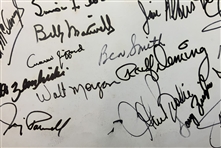 Big 3 Jack, Arnie, Gary & 20+ Signed 1978 Masters: The First Forty One Years Augusta National Golf Club JSA ALOA