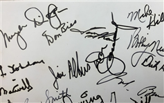 Big 3 Jack, Arnie, Gary & 20+ Signed 1978 Masters: The First Forty One Years Augusta National Golf Club JSA ALOA