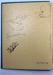 Big 3 Jack, Arnie, Gary & 20+ Signed 1978 Masters: The First Forty One Years Augusta National Golf Club JSA ALOA