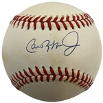 Cal Ripken Jr. Signed Rawlings Official AL Bobby Brown Baseball JSA ALOA
