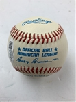Nolan Ryan Signed Rawlings Official AL Bobby Brown Baseball JSA #CK96611