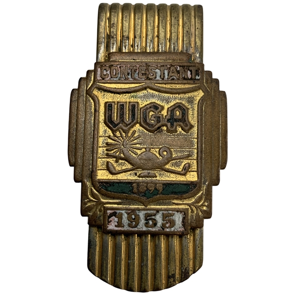 1955 WGA Western Open Contestant Money Clip - Cary Middlecoff Win